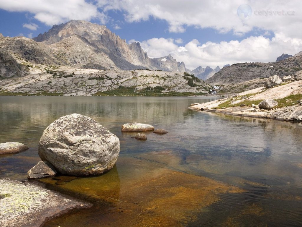 Foto: Lower Titcomb Basin, Bridger National Forest, Wyoming