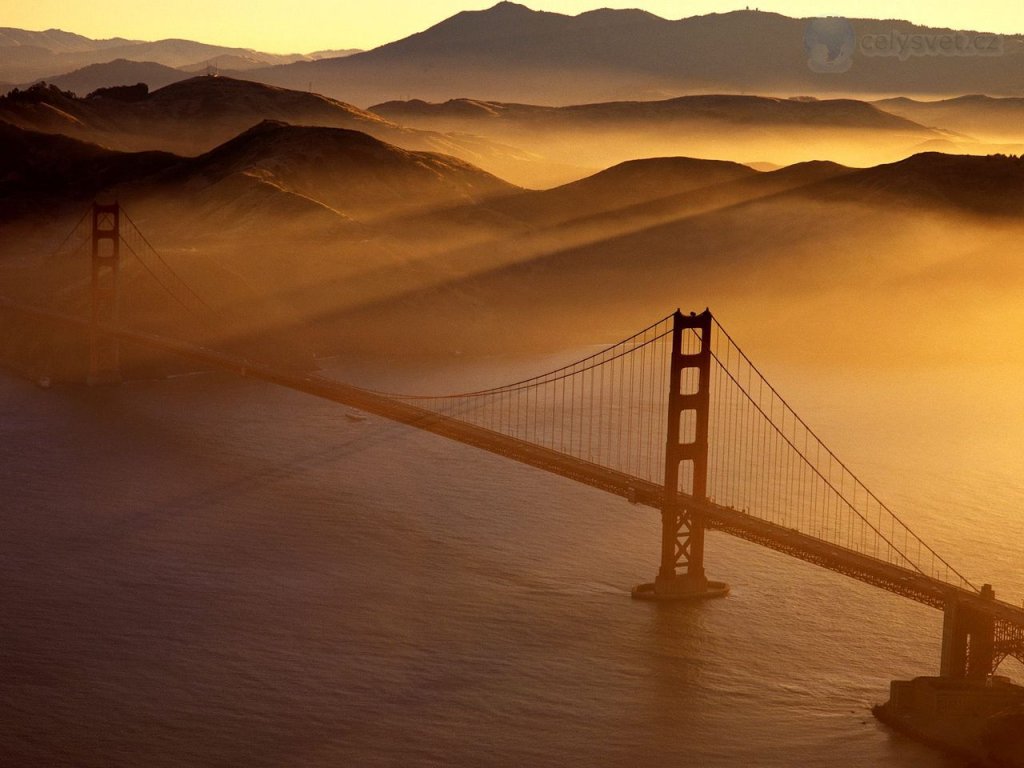 Foto: Golden Gate Bridge, Marin Headlands, San Francisco, California