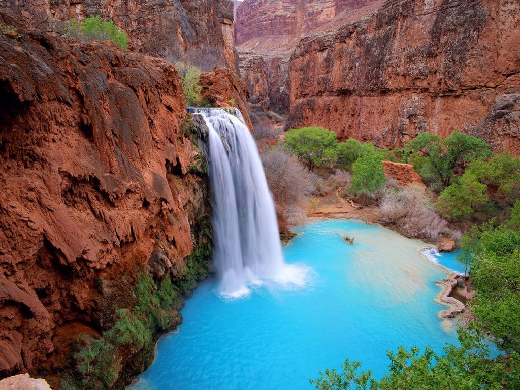 Foto: Havasu Falls, Havasupai Nation, Arizona