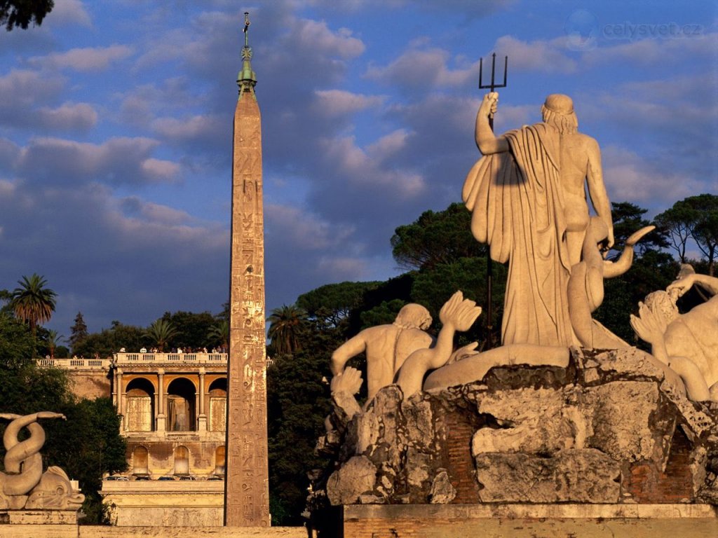 Foto: Piazza Del Popolo, Rome, Italy