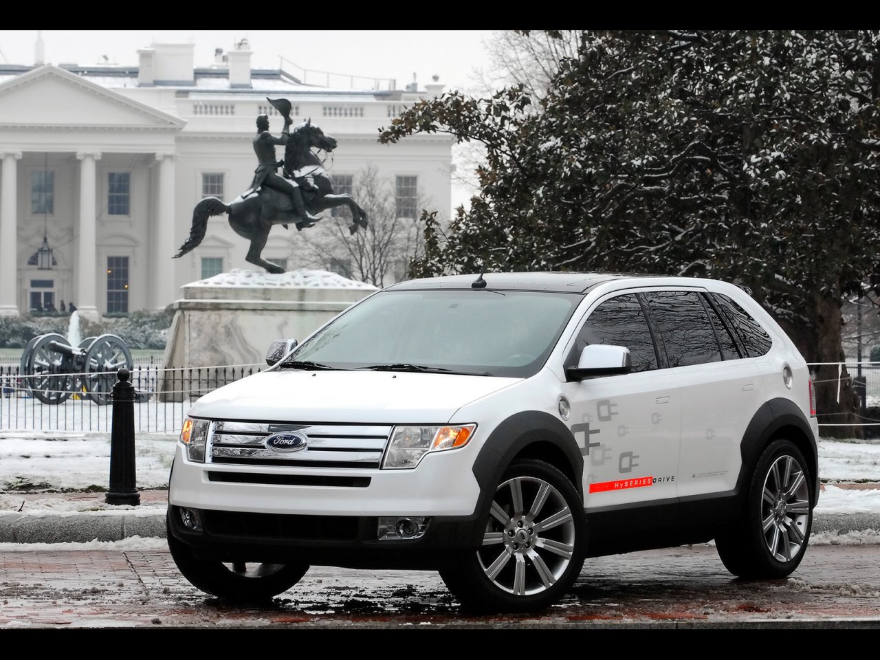 Foto: Ford Edge HySeries Drive Front Angle Washington DC (2007)