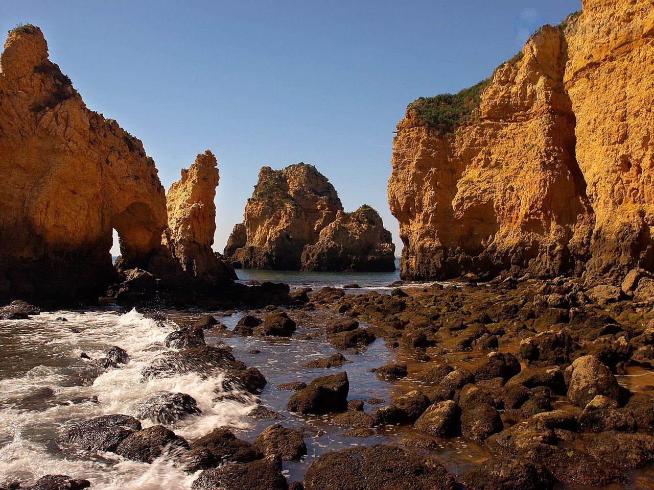 Foto: Rock Formations, Ponta Da Piedade, Lagos, Portugal