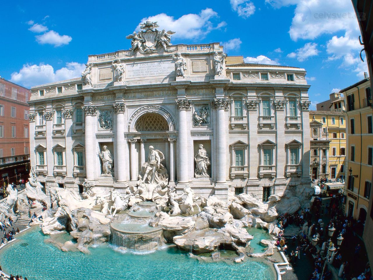 Foto: Trevi Fountain, Rome, Italy