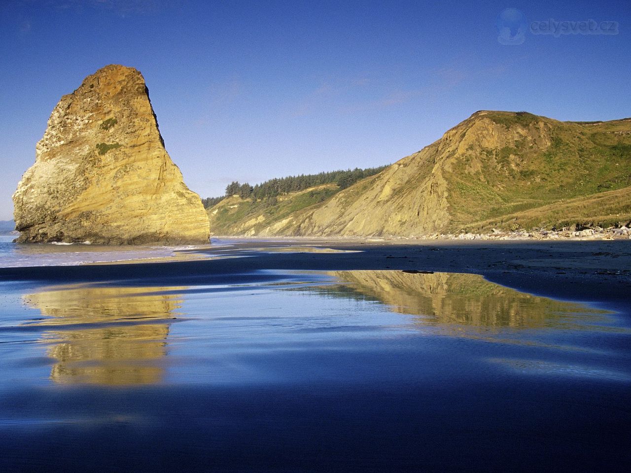 Foto: Rock Formation, Cape Blanco, Oregon