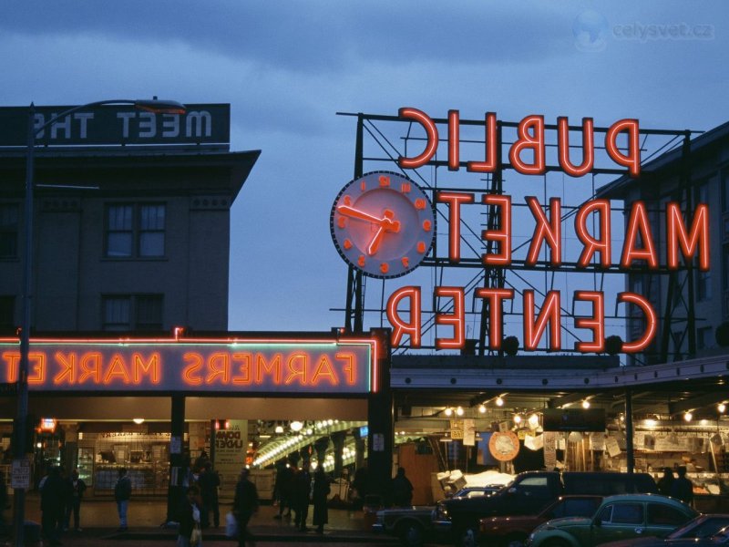 Foto: Pike Place Market, Seattle, Washington