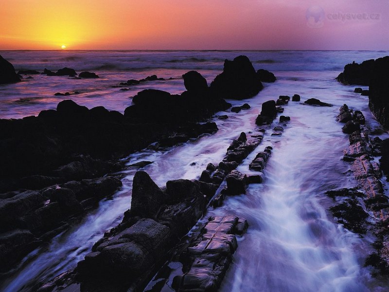 Foto: Sandy Mouth Beach, Cornwall, England