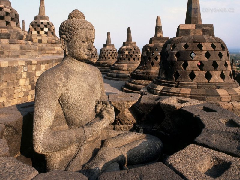 Foto: Borobudur, Java, Indonesia